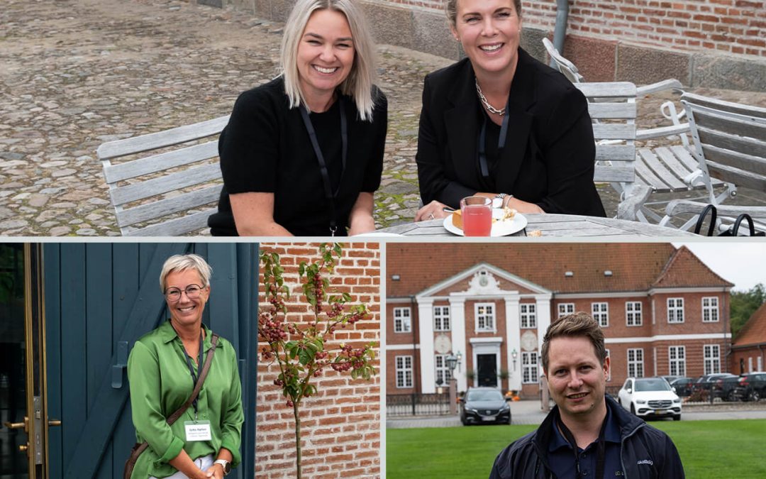 Medlemmer-DSE Danske Selvstændige Ejendomsmæglere kollage med billeder af medlemmer fra årsmøde