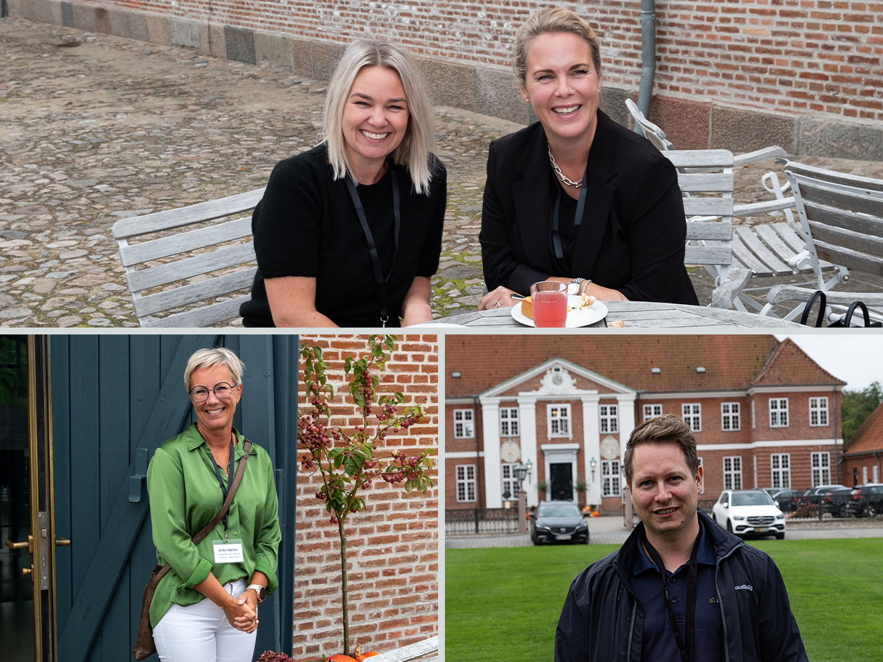 Medlemmer-DSE-2 Danske Selvstændige Ejendomsmæglere kollage med billeder af medlemmer fra årsmøde